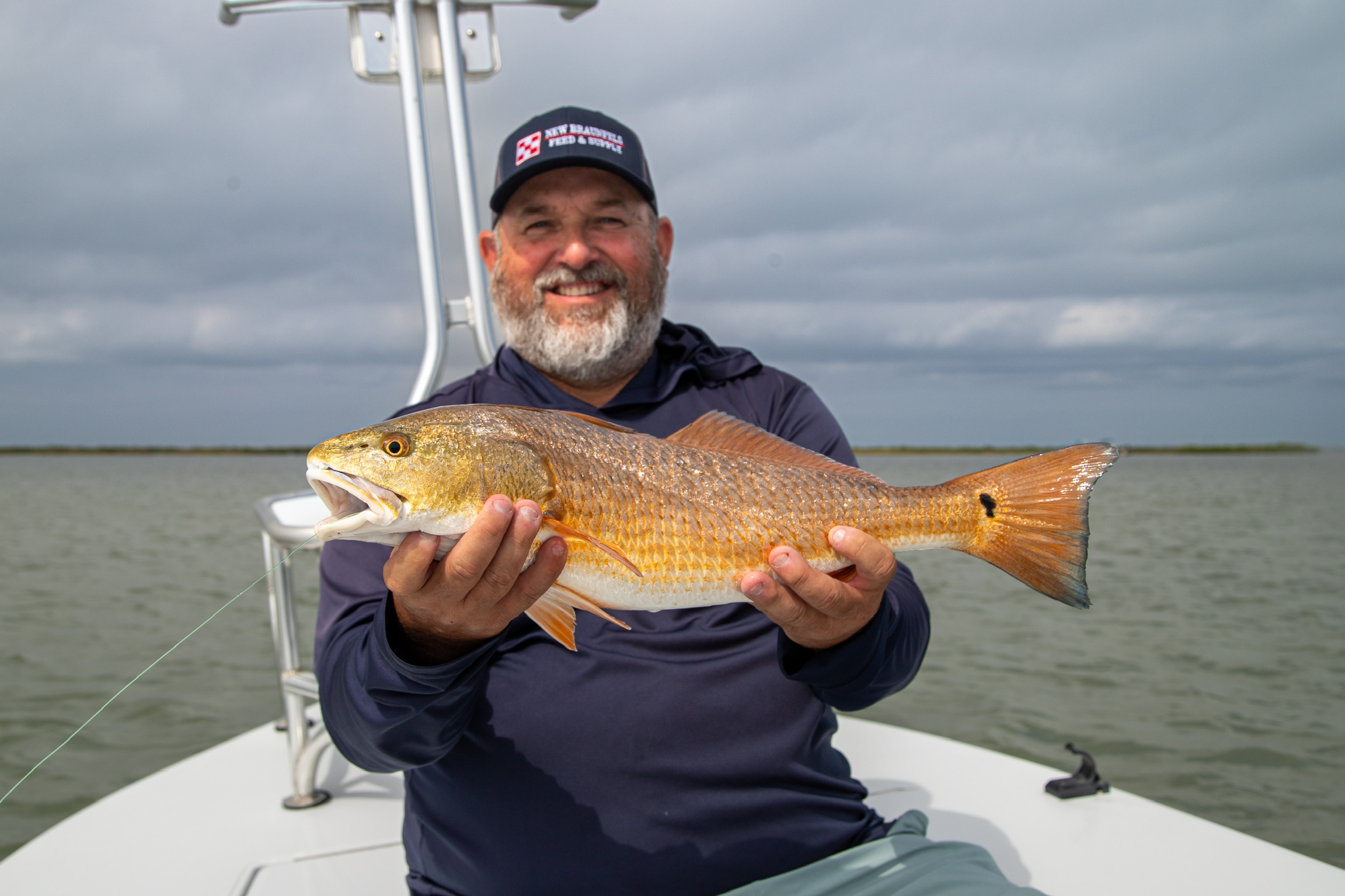 Midday push on the Rockport flats